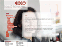 Tablet Screenshot of hno-friesenegger.at